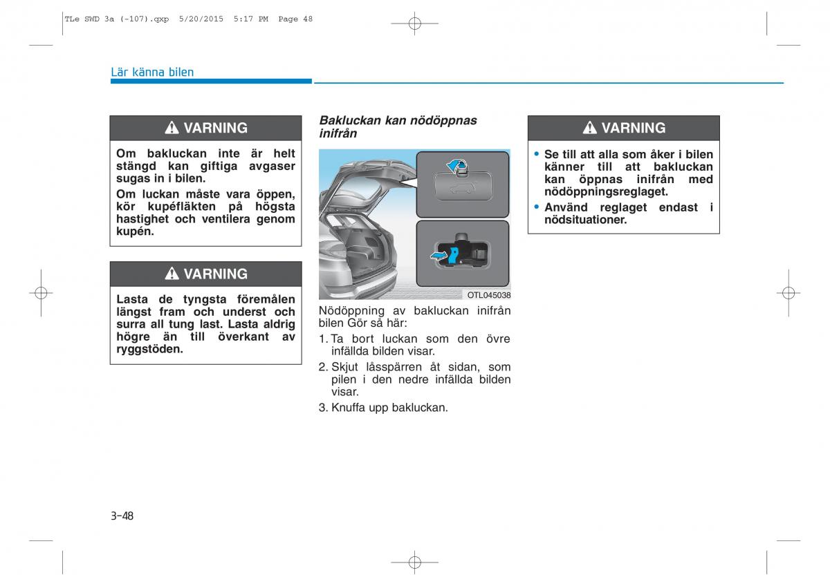 Hyundai Tucson III 3 instruktionsbok / page 150