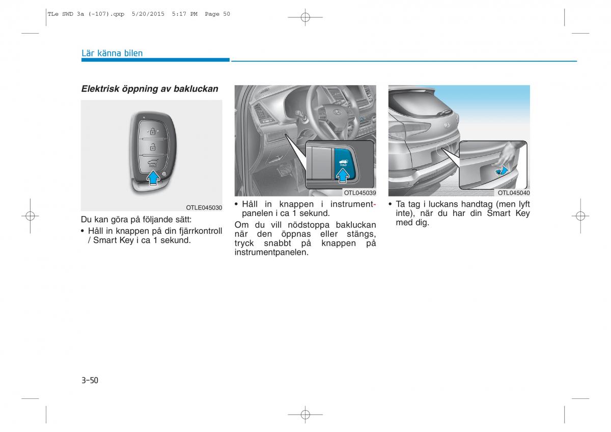 Hyundai Tucson III 3 instruktionsbok / page 152