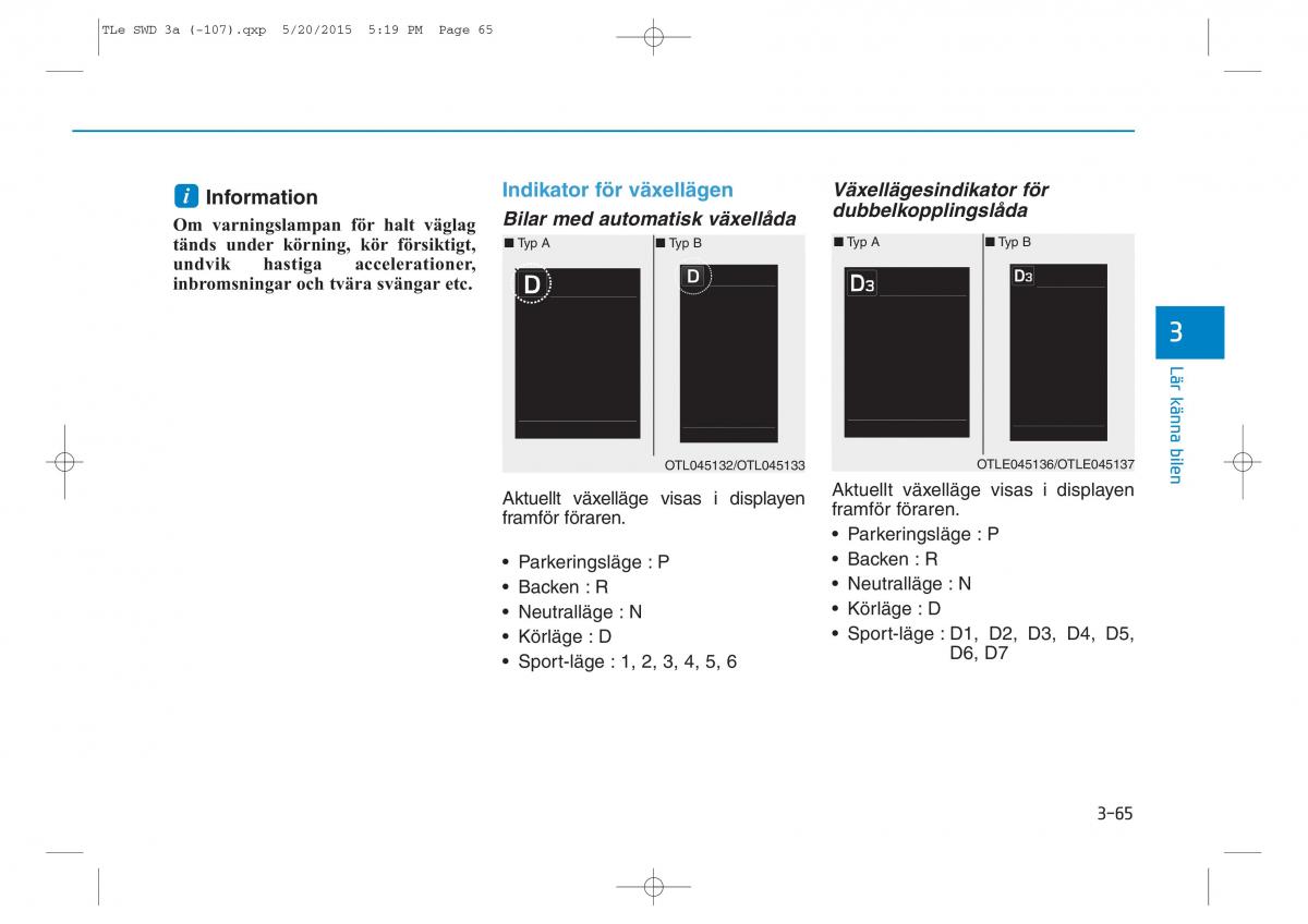 Hyundai Tucson III 3 instruktionsbok / page 167