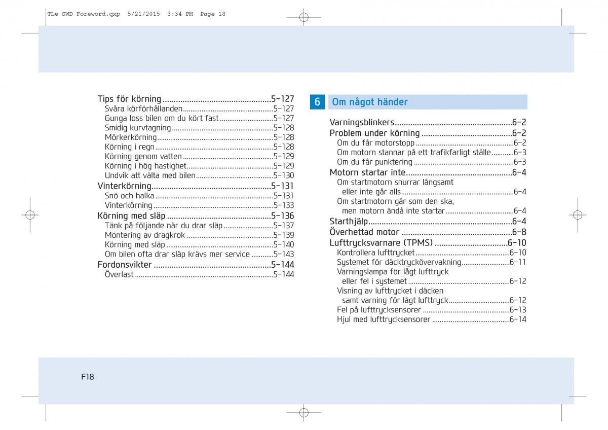 Hyundai Tucson III 3 instruktionsbok / page 18