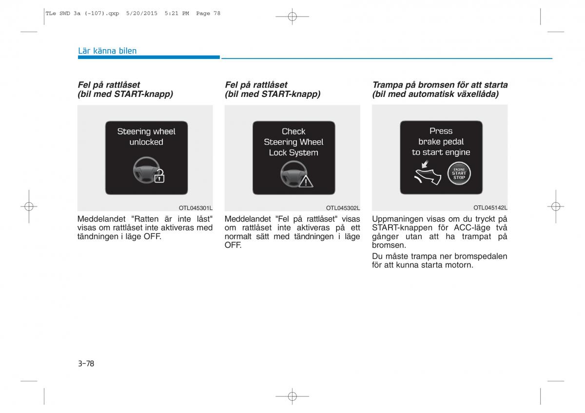 Hyundai Tucson III 3 instruktionsbok / page 180