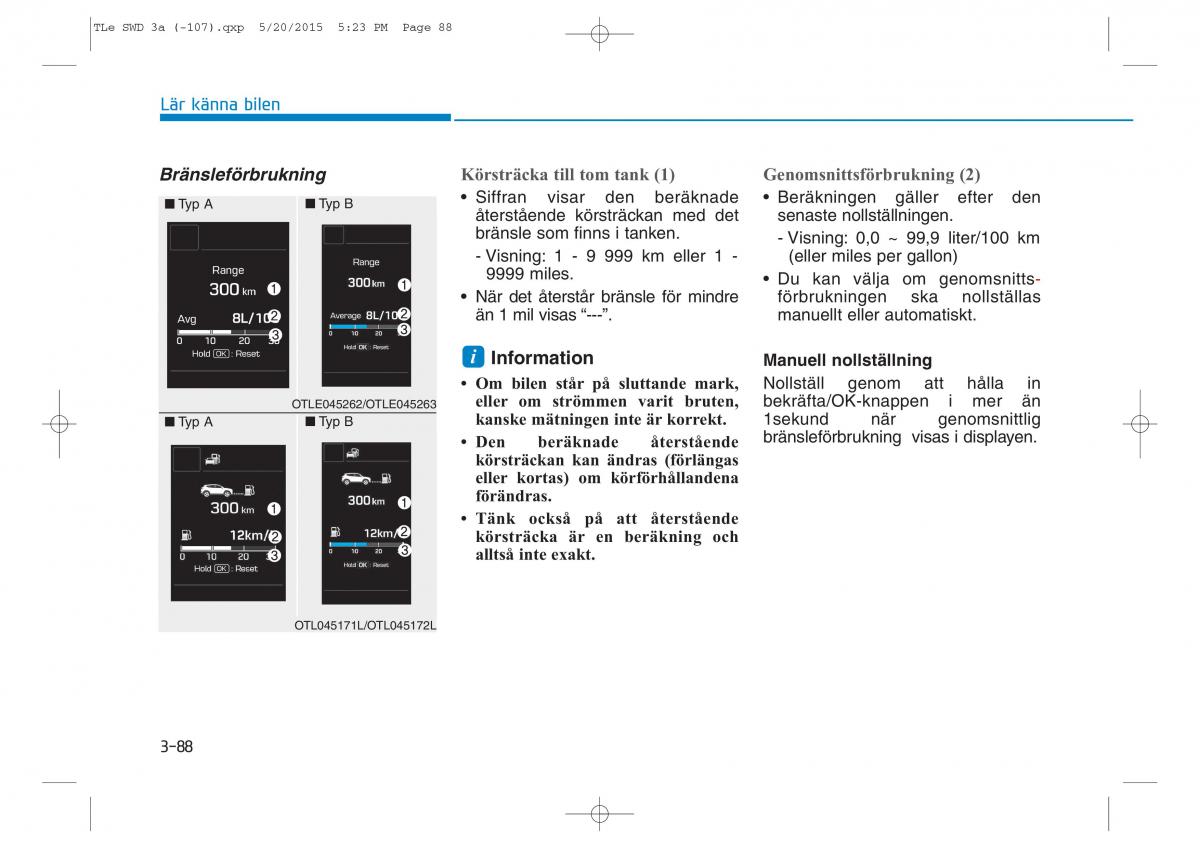 Hyundai Tucson III 3 instruktionsbok / page 190