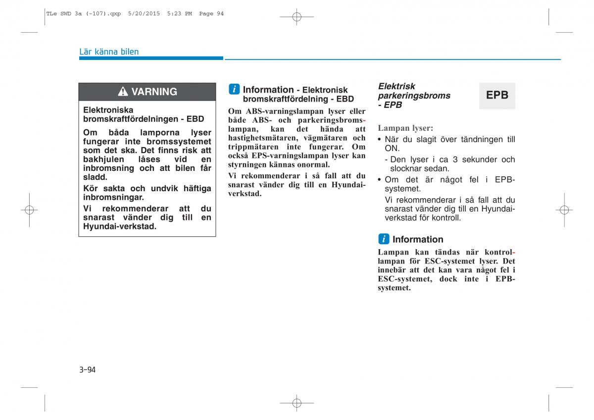 Hyundai Tucson III 3 instruktionsbok / page 196