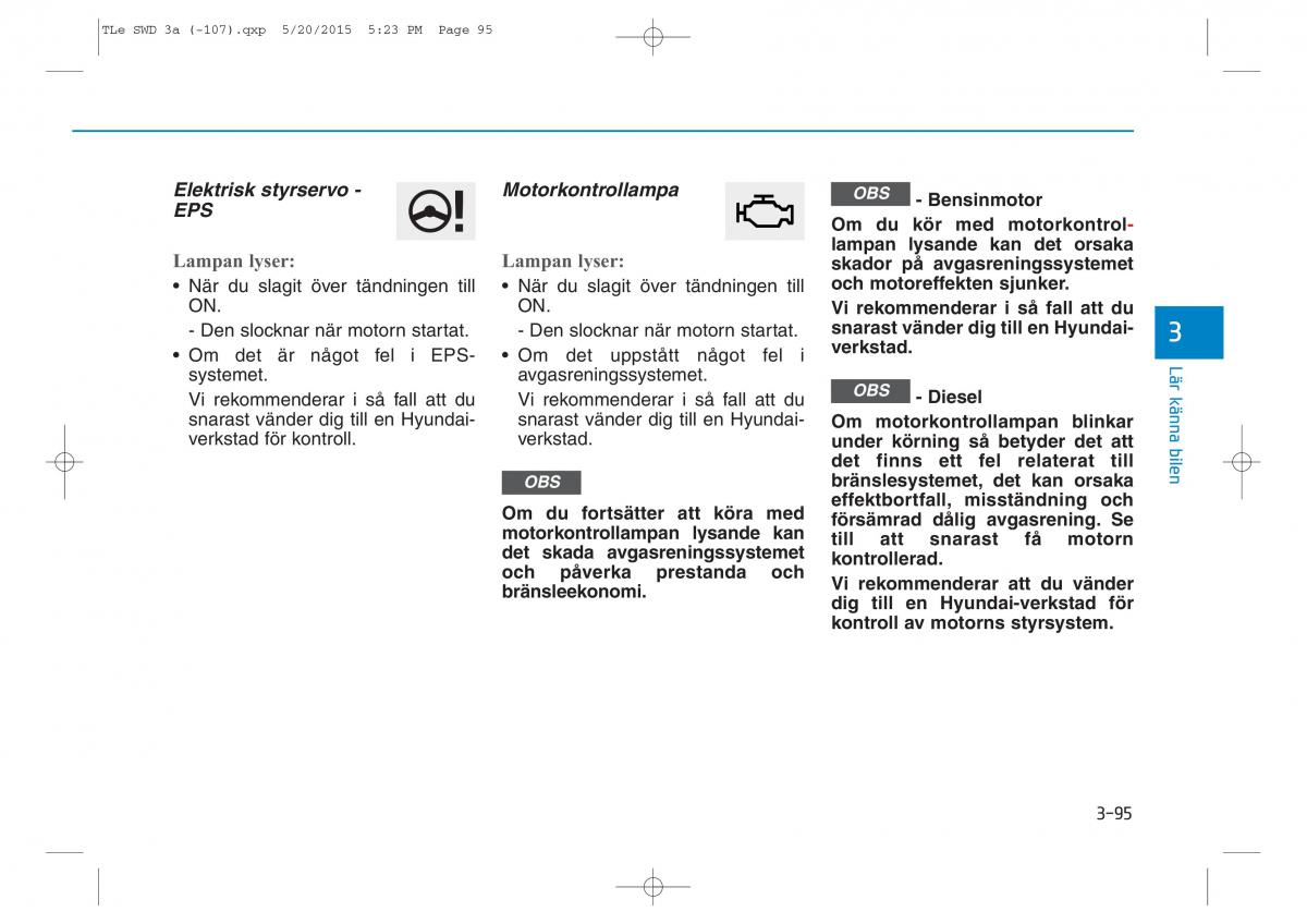 Hyundai Tucson III 3 instruktionsbok / page 197