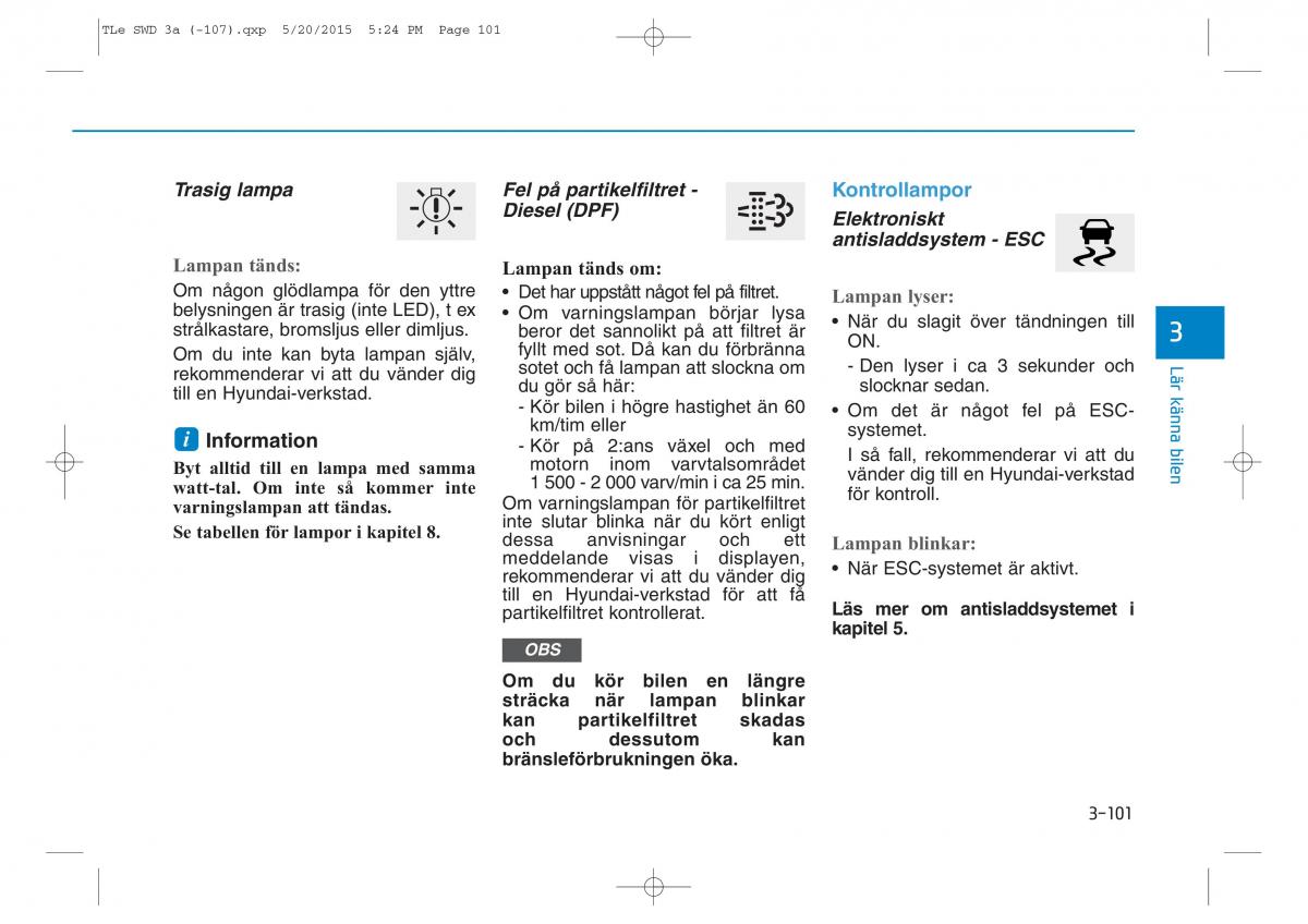 Hyundai Tucson III 3 instruktionsbok / page 203