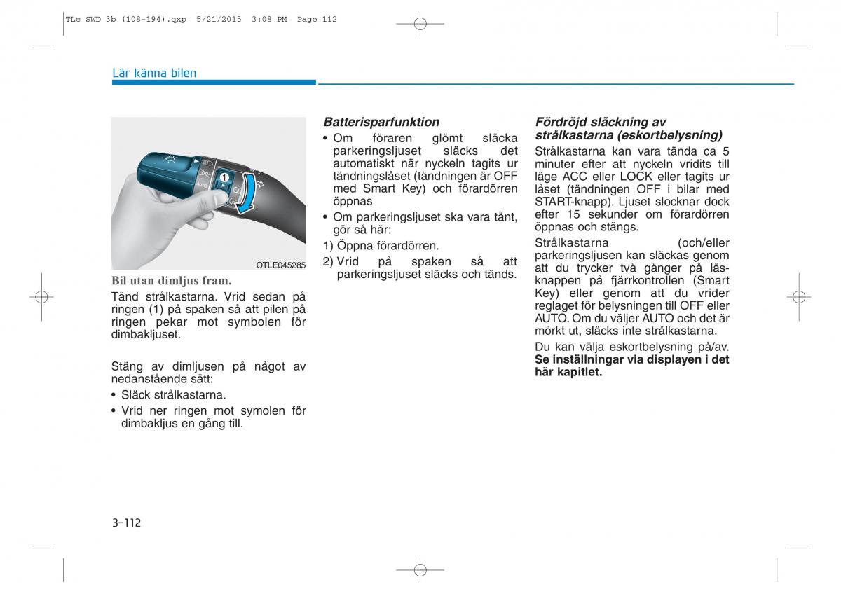 Hyundai Tucson III 3 instruktionsbok / page 214