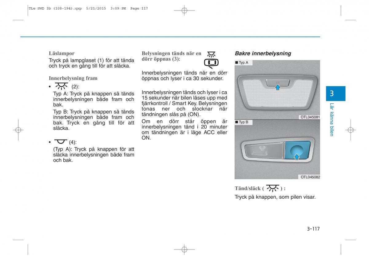 Hyundai Tucson III 3 instruktionsbok / page 219