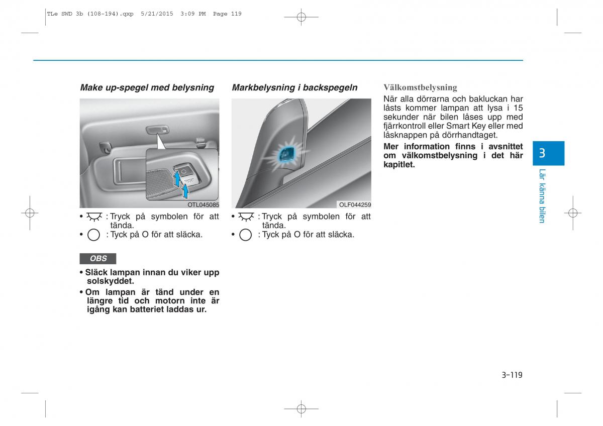 Hyundai Tucson III 3 instruktionsbok / page 221