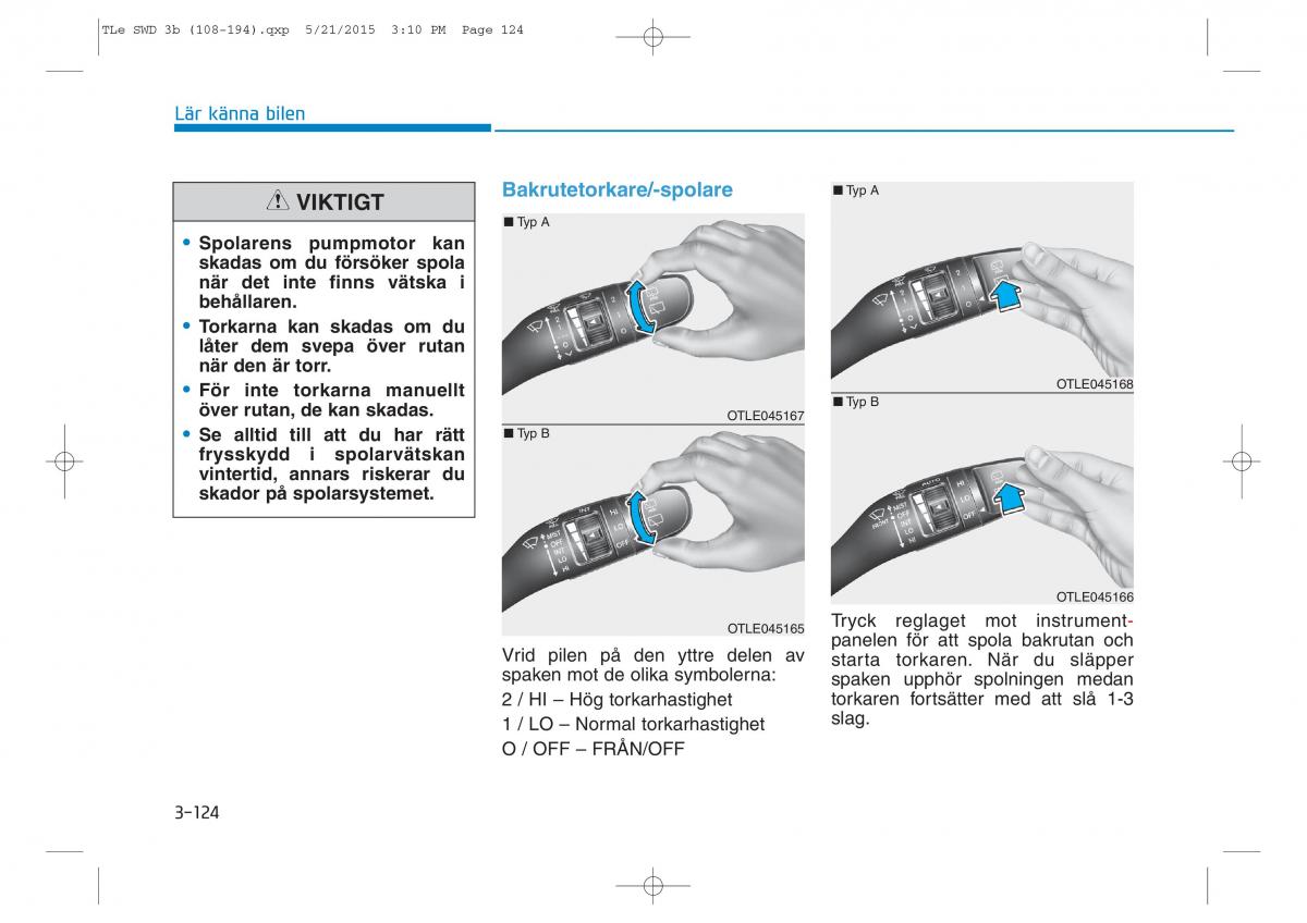 Hyundai Tucson III 3 instruktionsbok / page 226