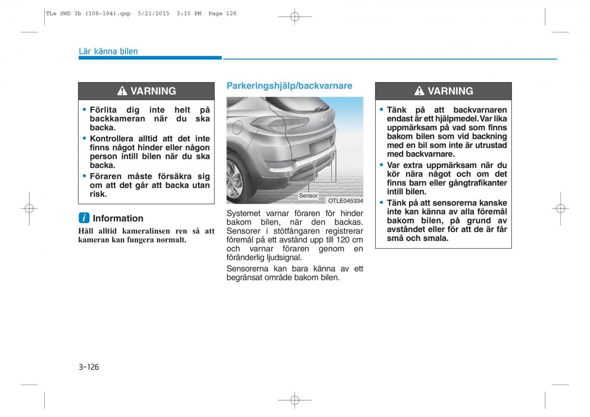 Hyundai Tucson III 3 instruktionsbok / page 228