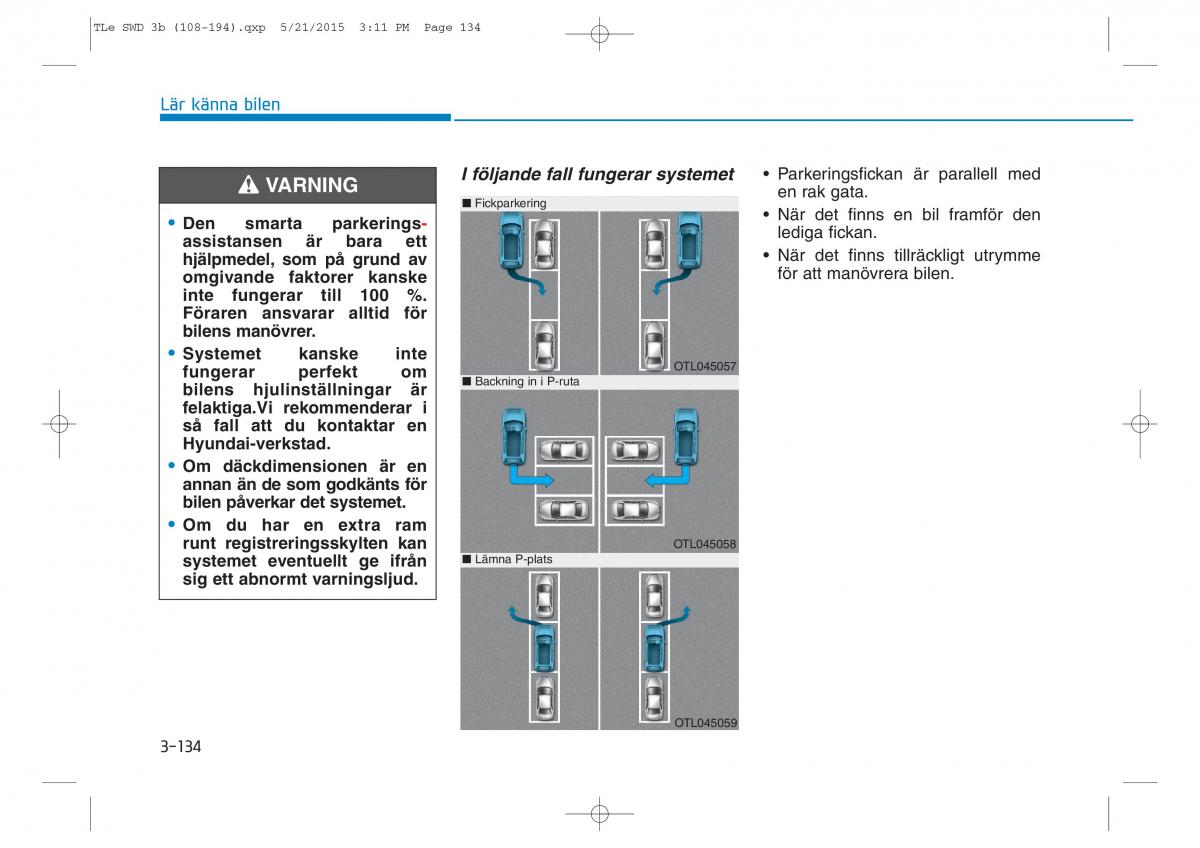 Hyundai Tucson III 3 instruktionsbok / page 236