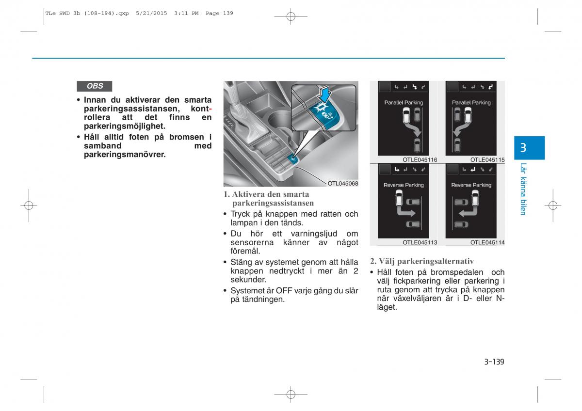 Hyundai Tucson III 3 instruktionsbok / page 241