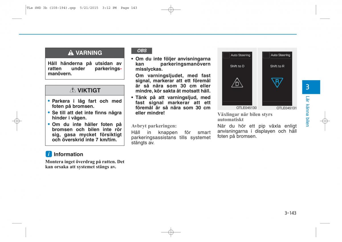 Hyundai Tucson III 3 instruktionsbok / page 245