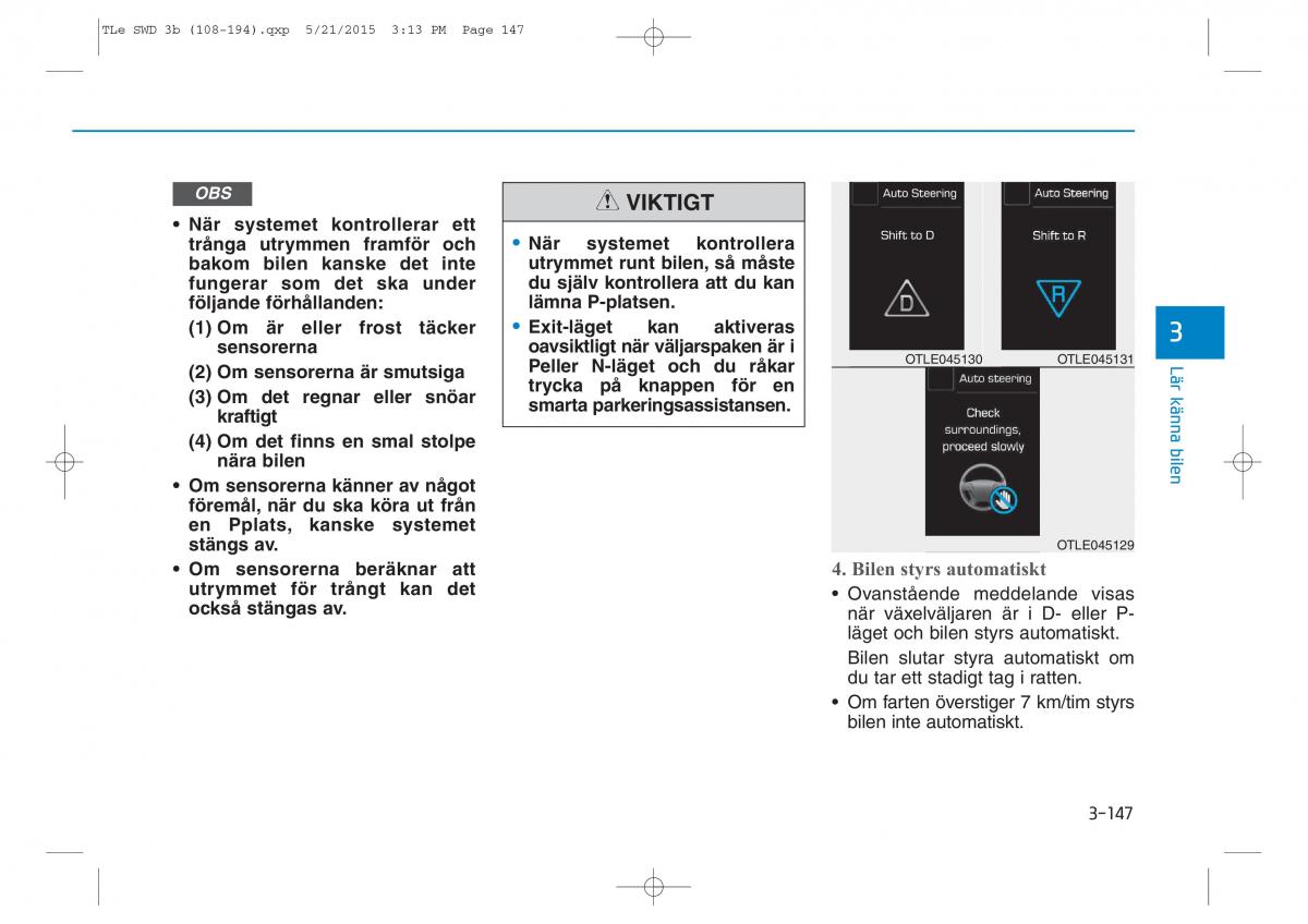 Hyundai Tucson III 3 instruktionsbok / page 249