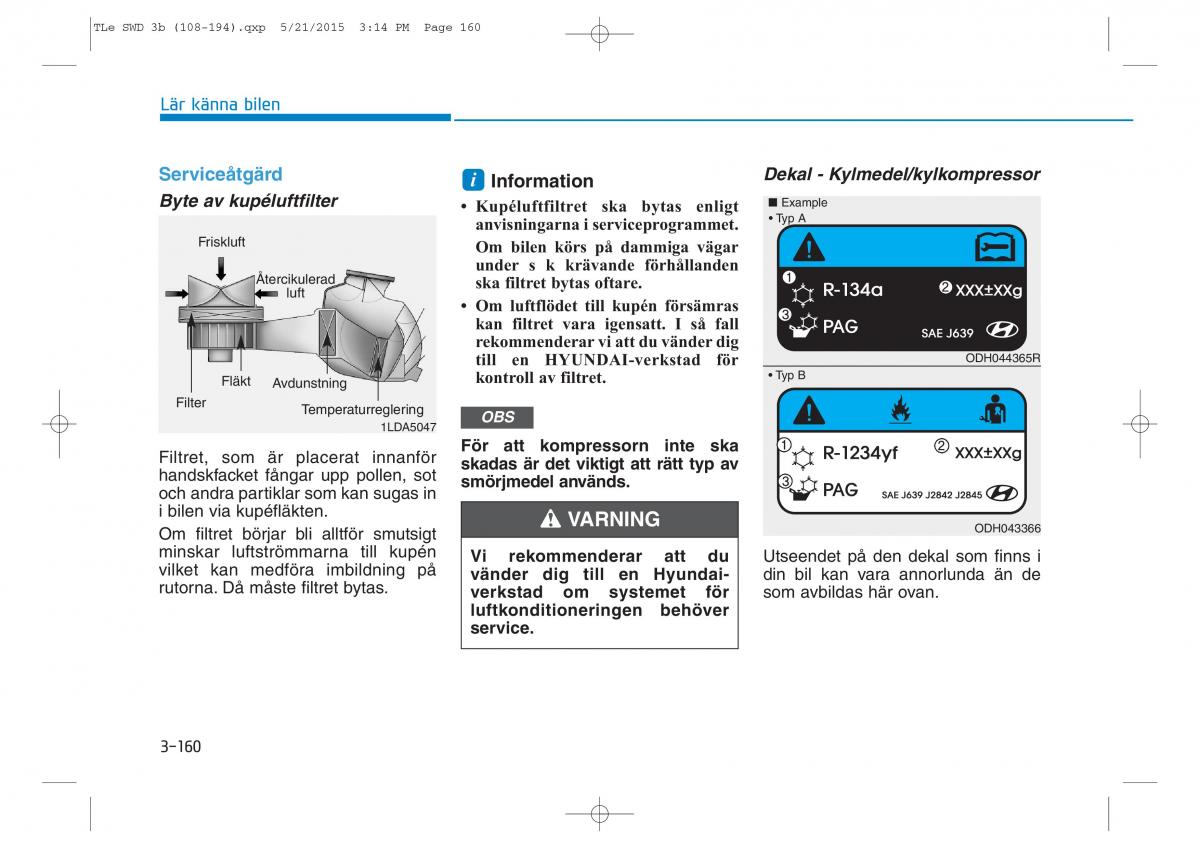 Hyundai Tucson III 3 instruktionsbok / page 262