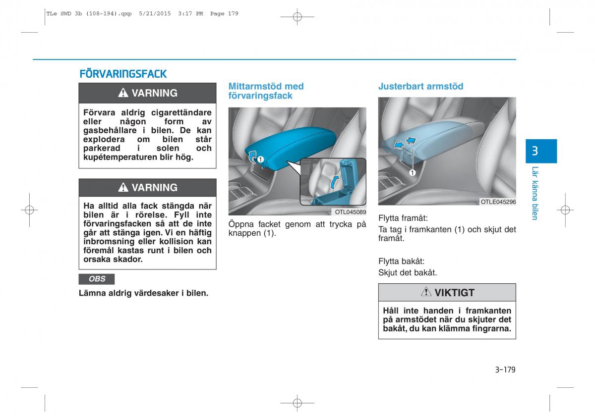 Hyundai Tucson III 3 instruktionsbok / page 281