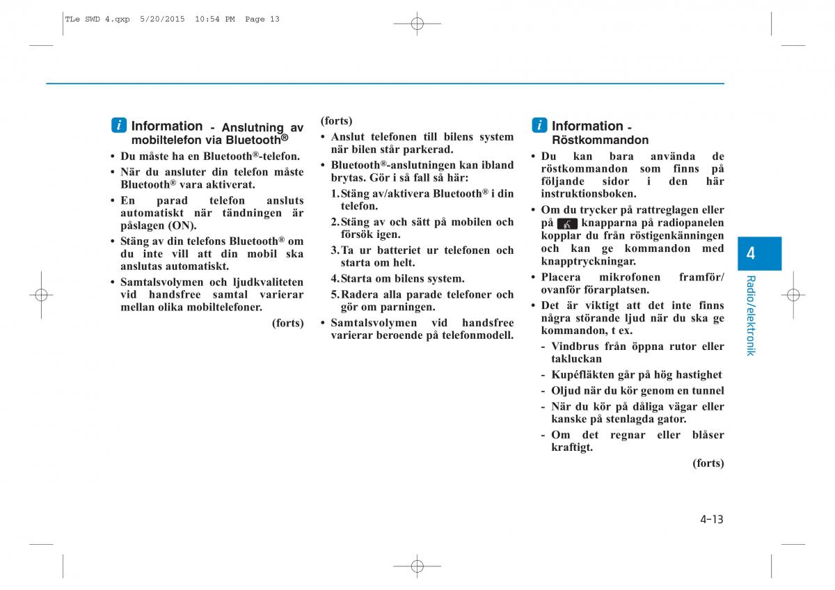 Hyundai Tucson III 3 instruktionsbok / page 309