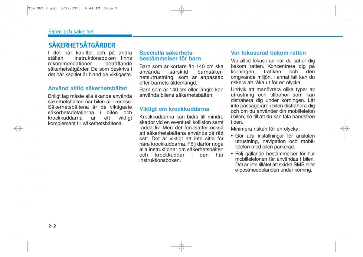 Hyundai Tucson III 3 instruktionsbok / page 32