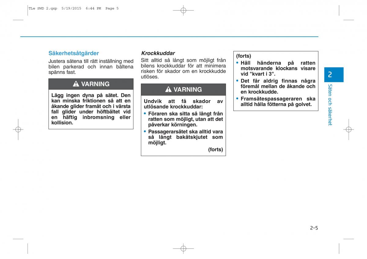 Hyundai Tucson III 3 instruktionsbok / page 35