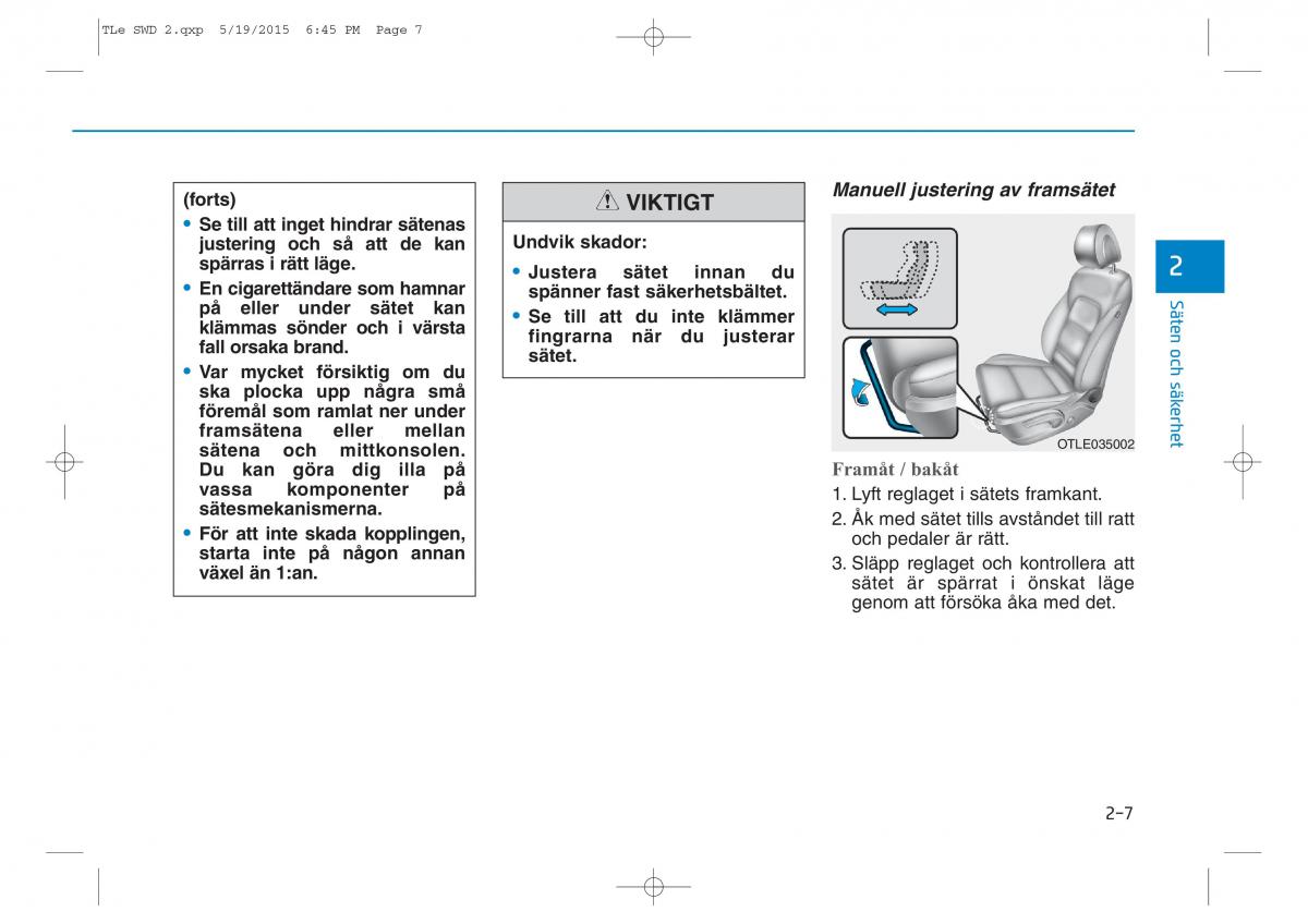 Hyundai Tucson III 3 instruktionsbok / page 37