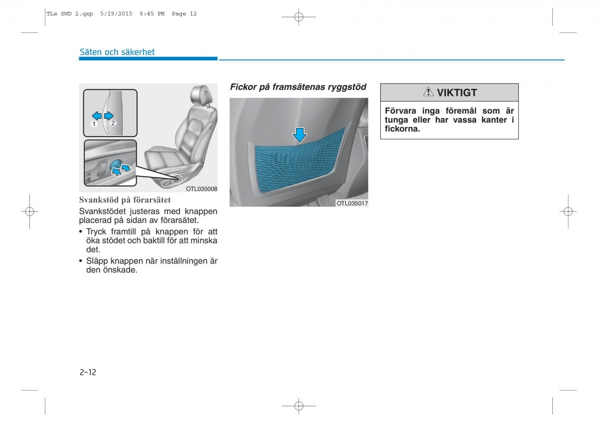 Hyundai Tucson III 3 instruktionsbok / page 42