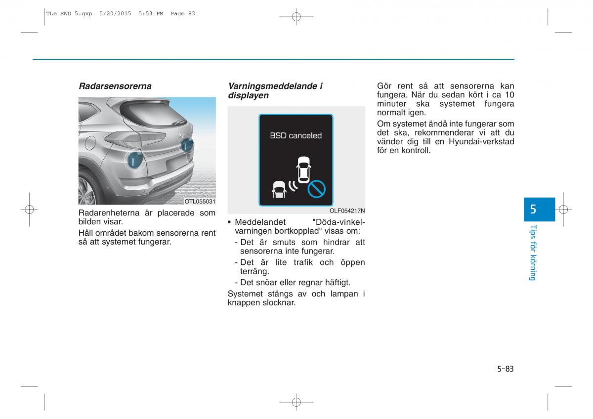 Hyundai Tucson III 3 instruktionsbok / page 424