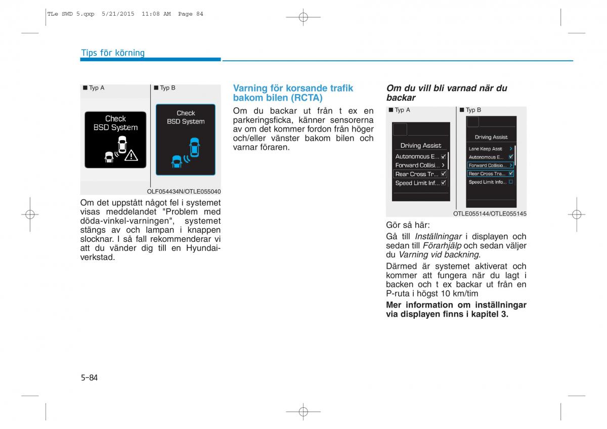 Hyundai Tucson III 3 instruktionsbok / page 425