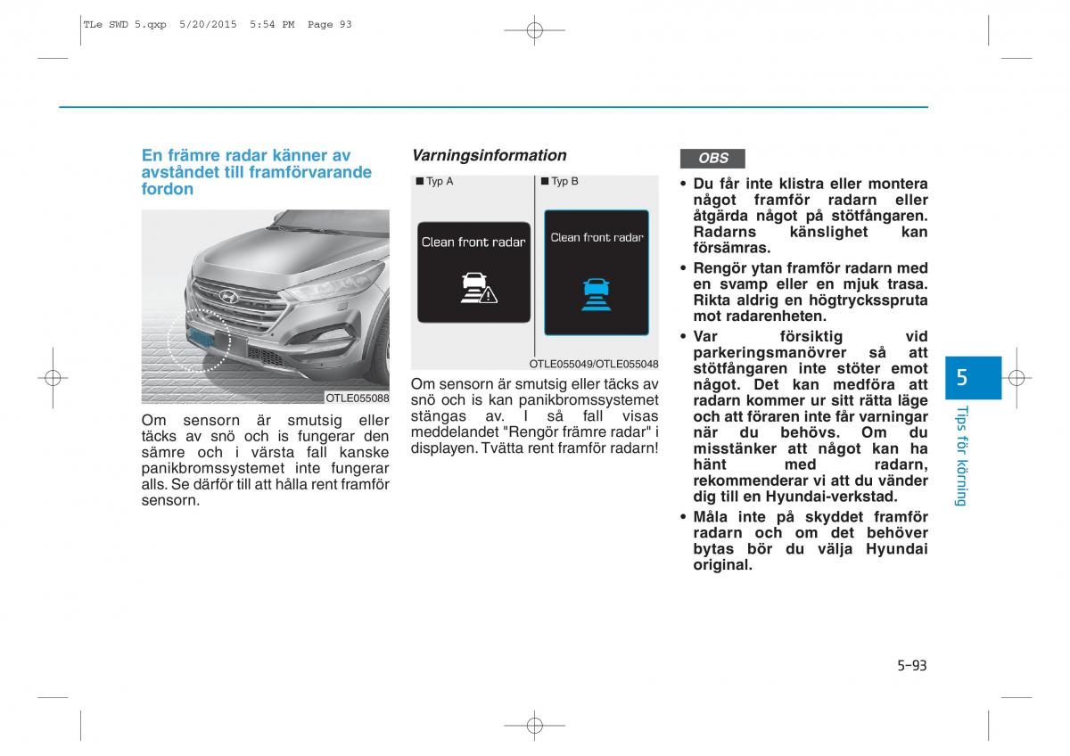 Hyundai Tucson III 3 instruktionsbok / page 434