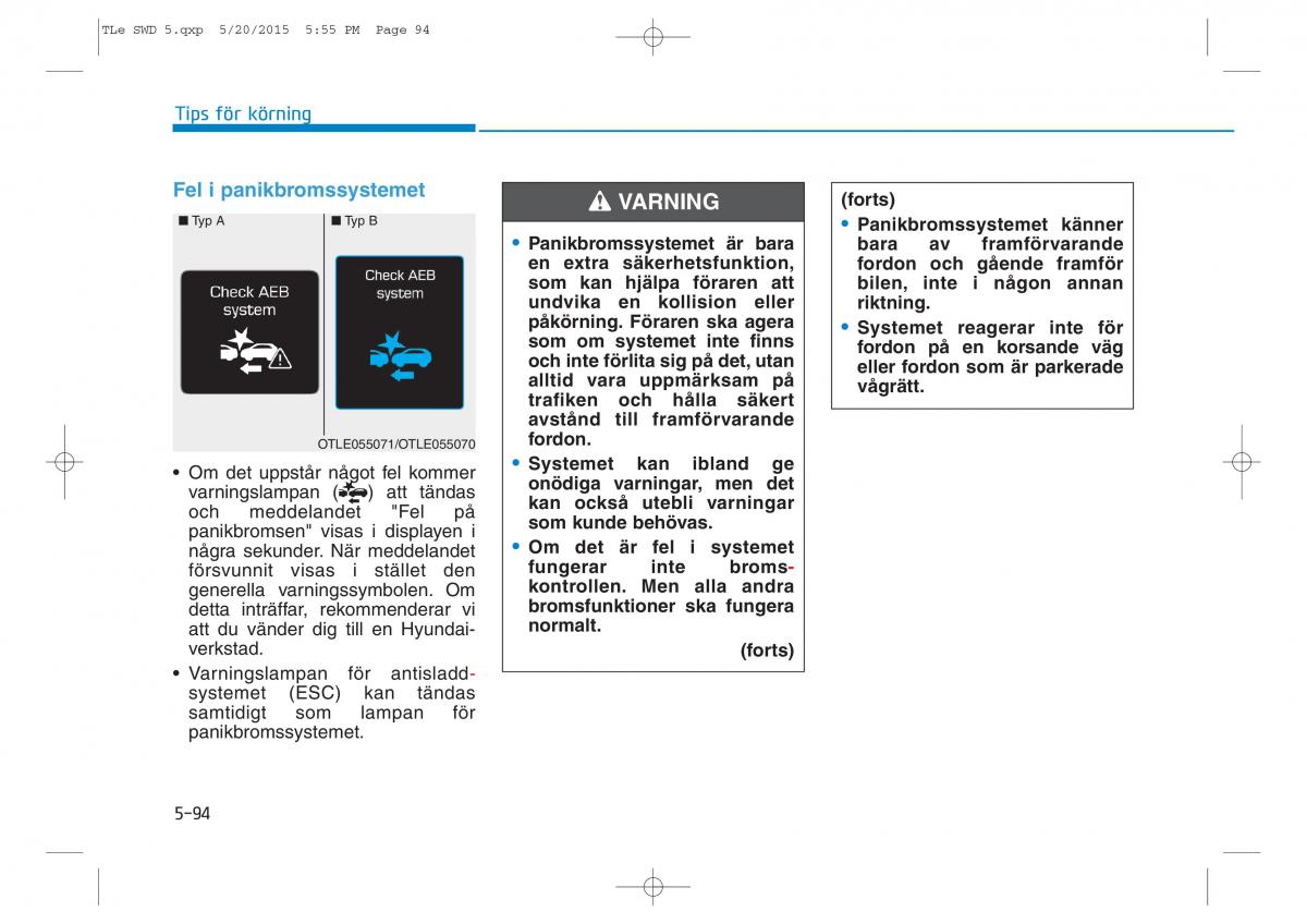 Hyundai Tucson III 3 instruktionsbok / page 435