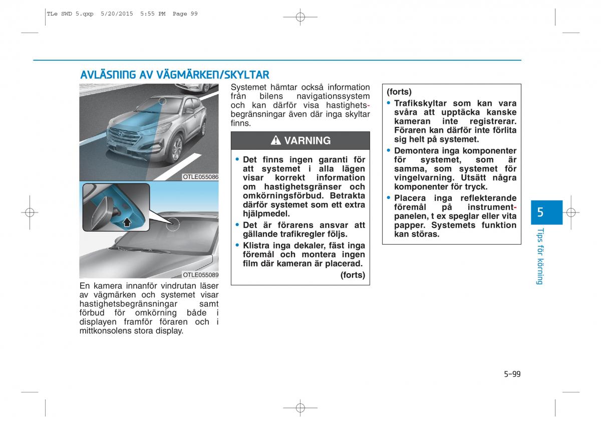 Hyundai Tucson III 3 instruktionsbok / page 440