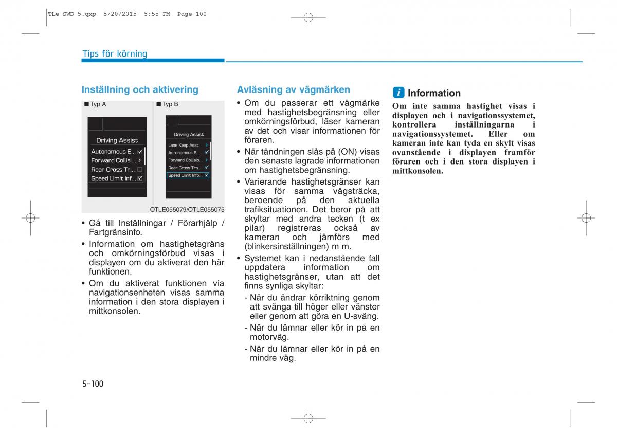 Hyundai Tucson III 3 instruktionsbok / page 441