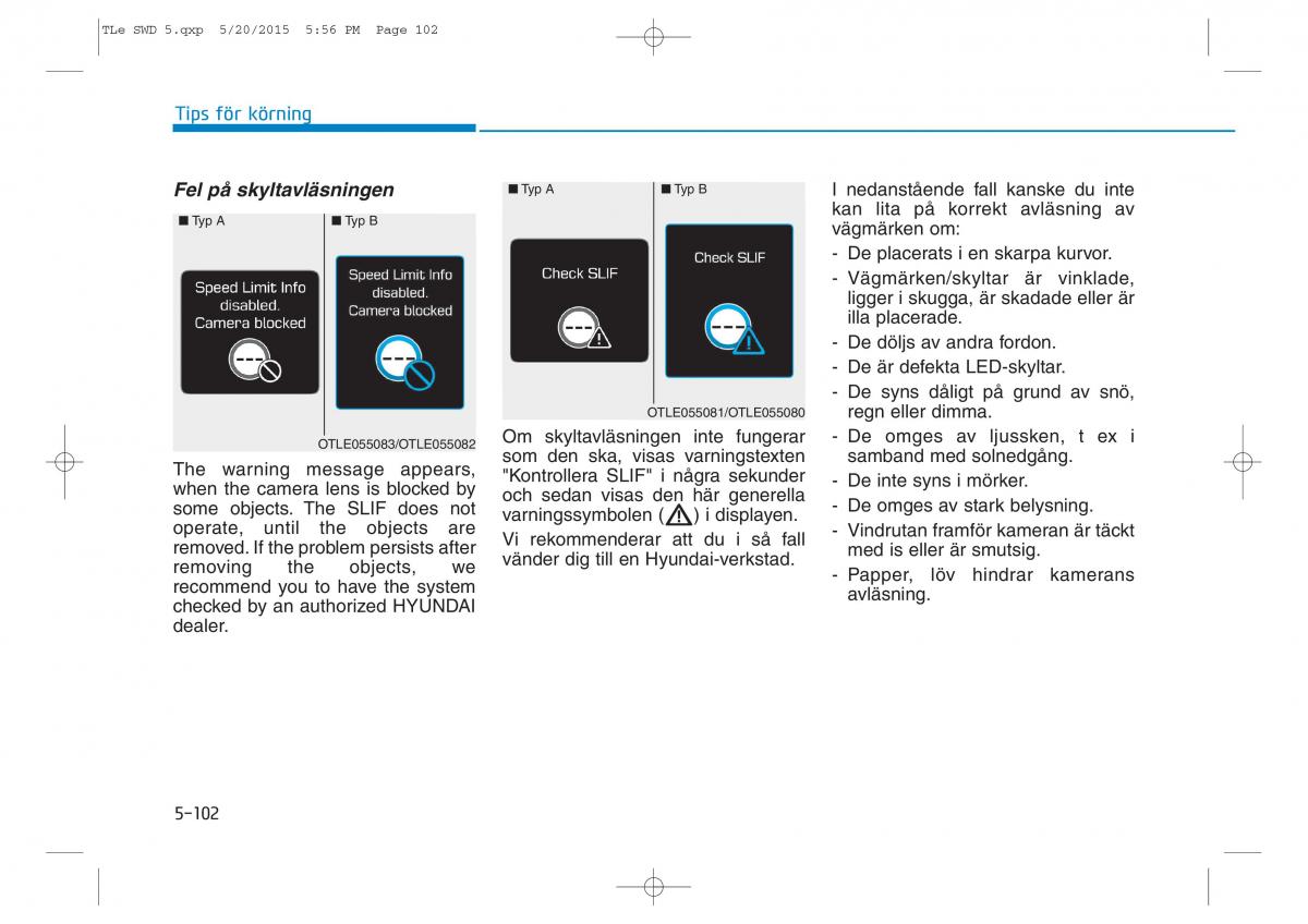 Hyundai Tucson III 3 instruktionsbok / page 443