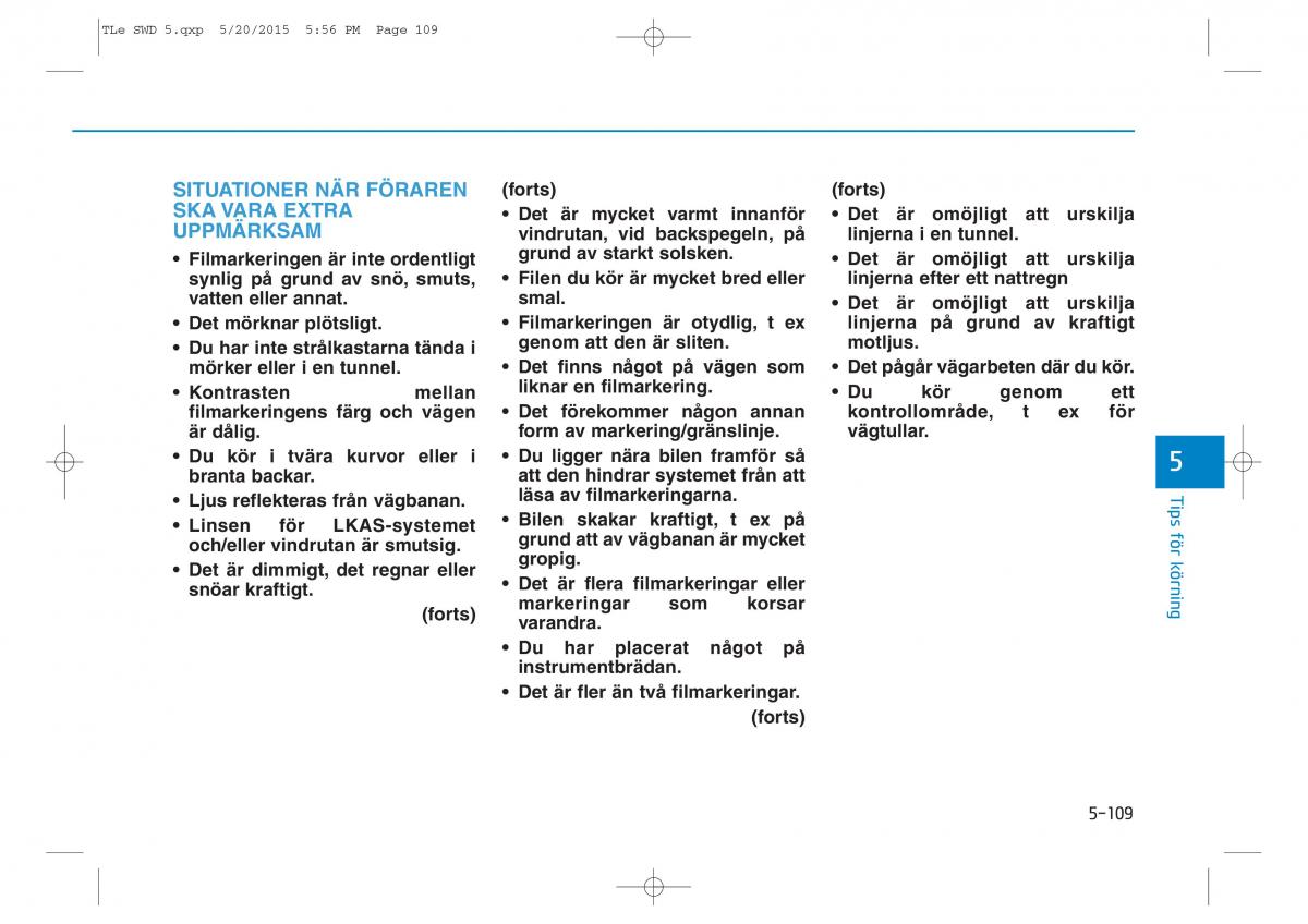 Hyundai Tucson III 3 instruktionsbok / page 450