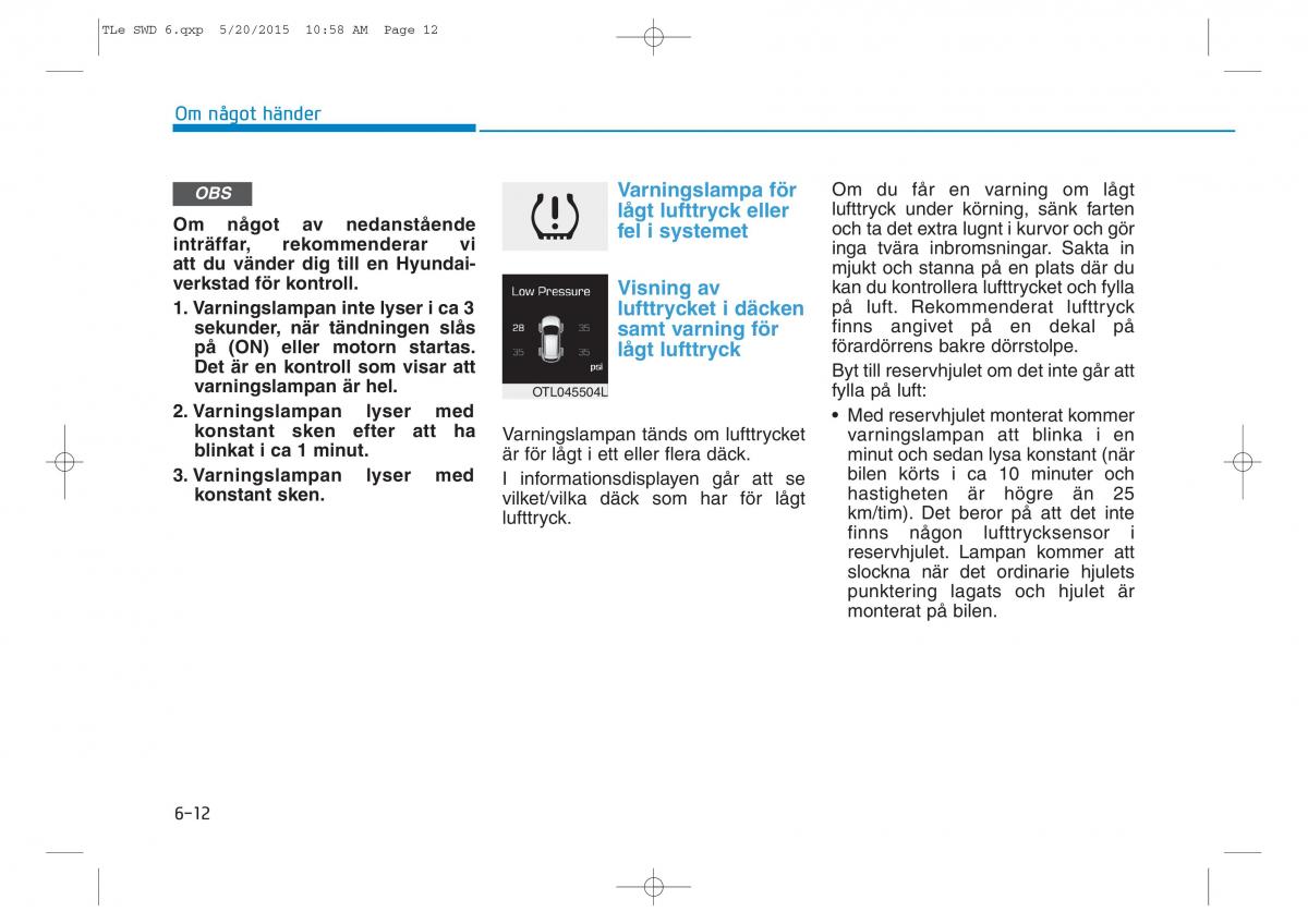 Hyundai Tucson III 3 instruktionsbok / page 497