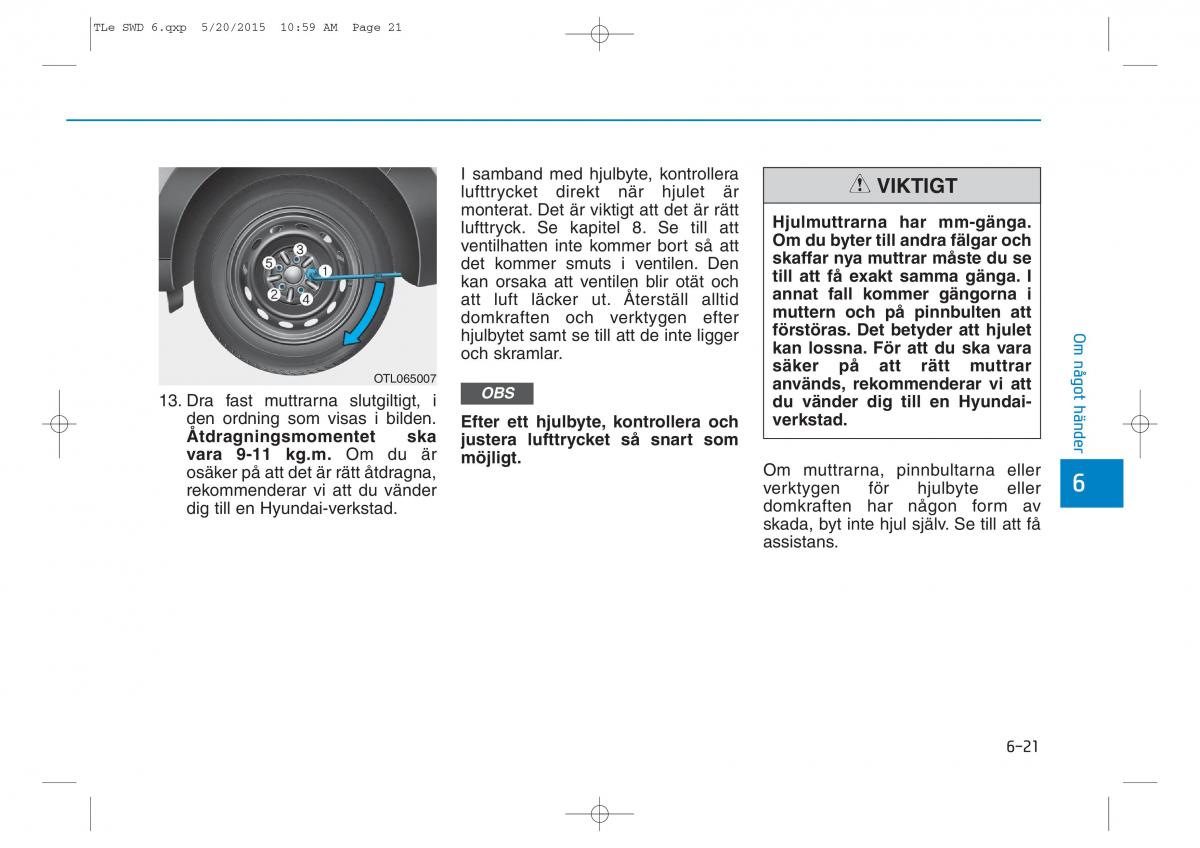 Hyundai Tucson III 3 instruktionsbok / page 506