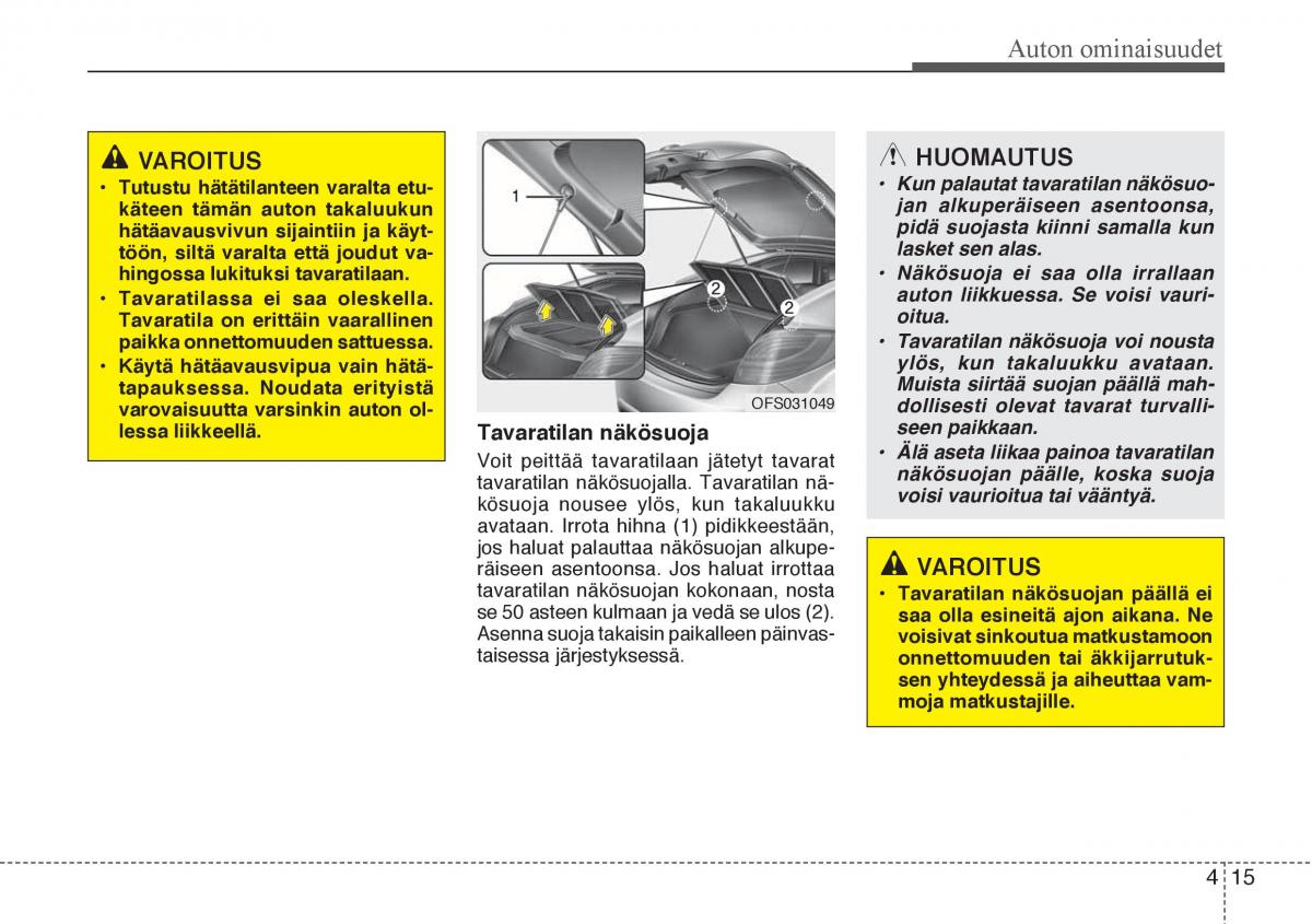 Hyundai Veloster omistajan kasikirja / page 87