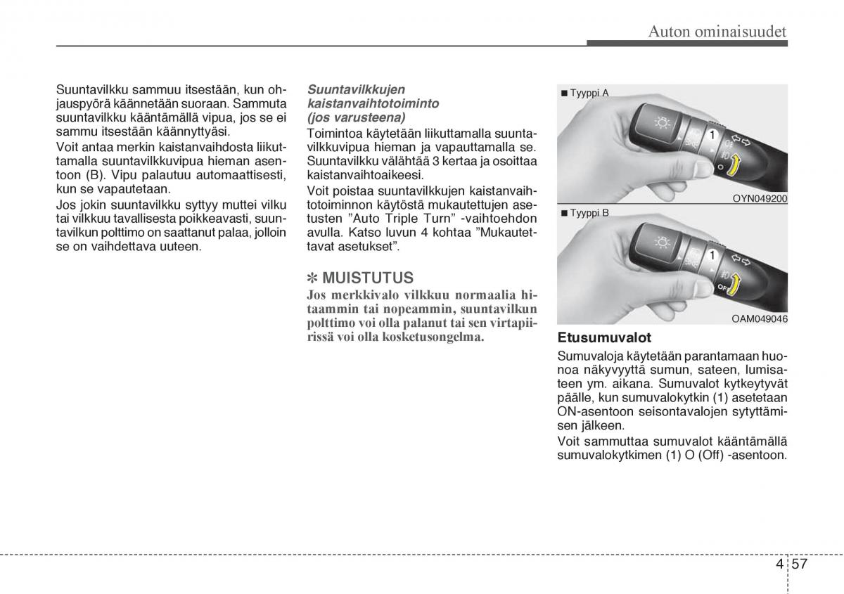 Hyundai Veloster omistajan kasikirja / page 129