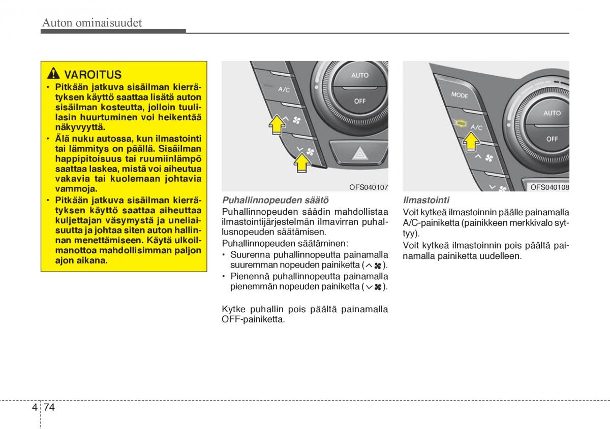 Hyundai Veloster omistajan kasikirja / page 146