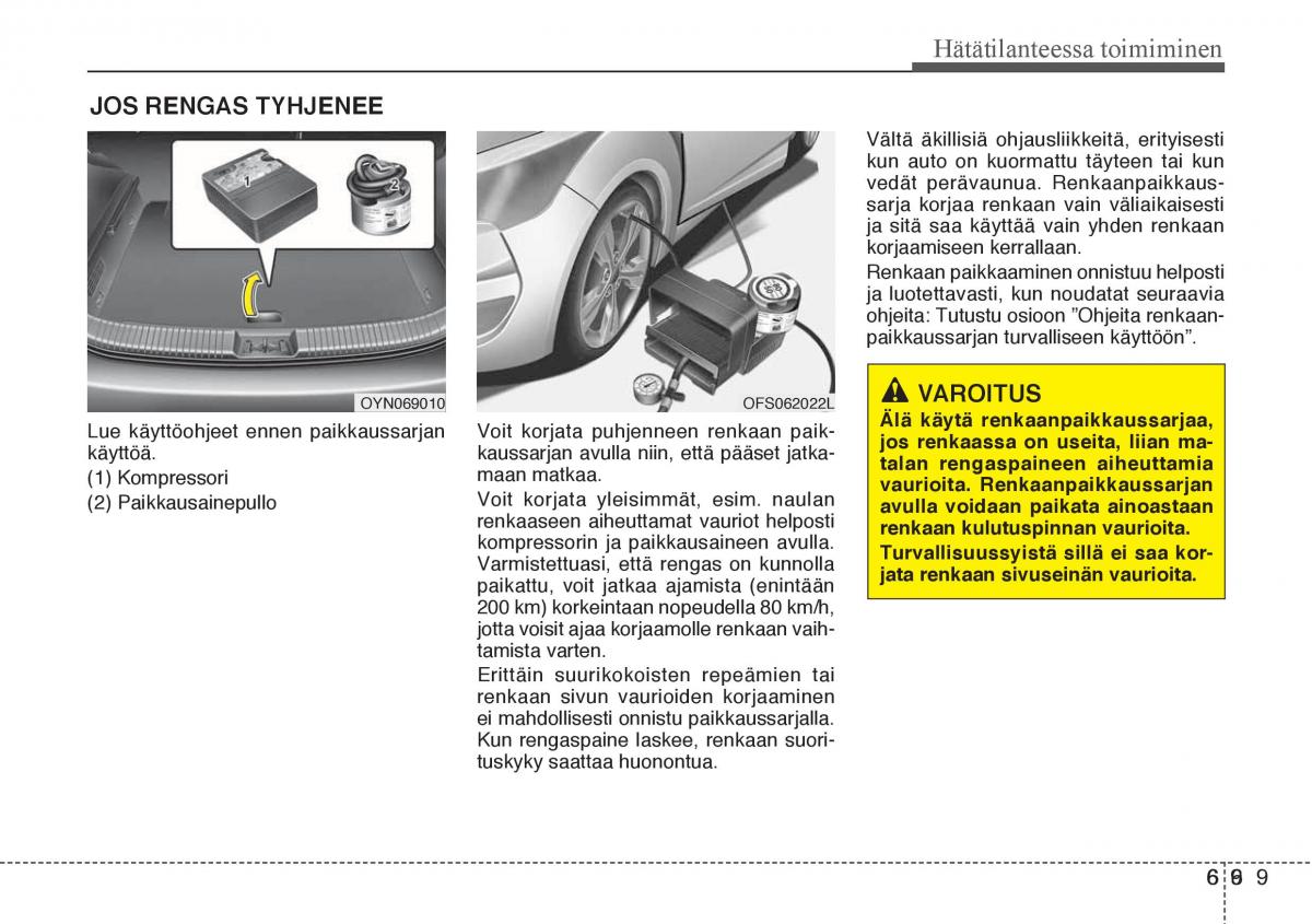 Hyundai Veloster omistajan kasikirja / page 225