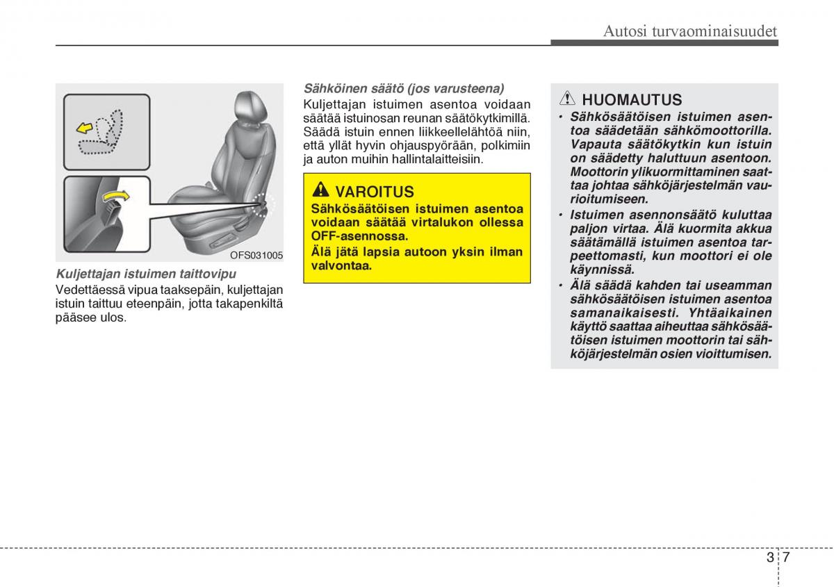 Hyundai Veloster omistajan kasikirja / page 23