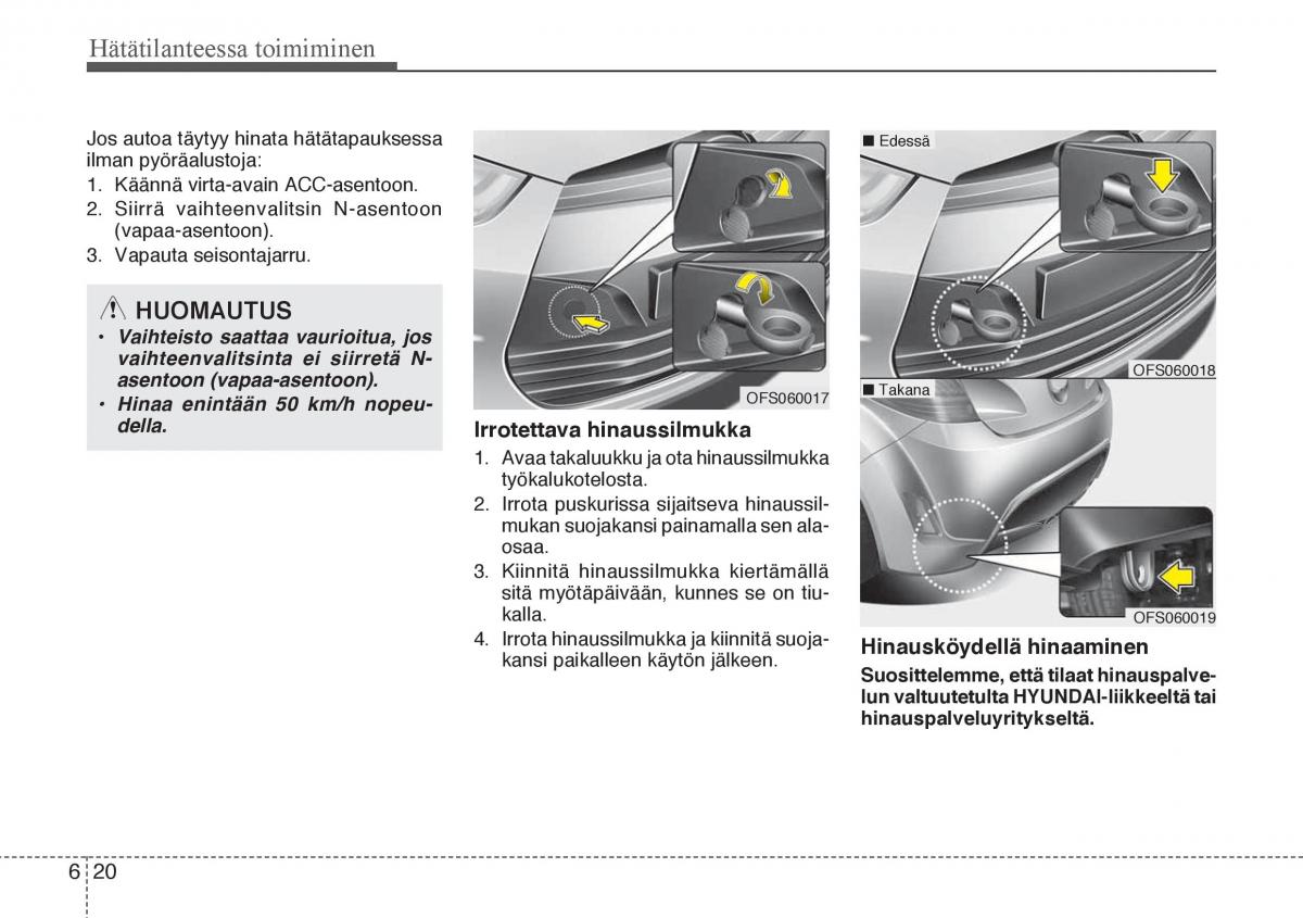 Hyundai Veloster omistajan kasikirja / page 236