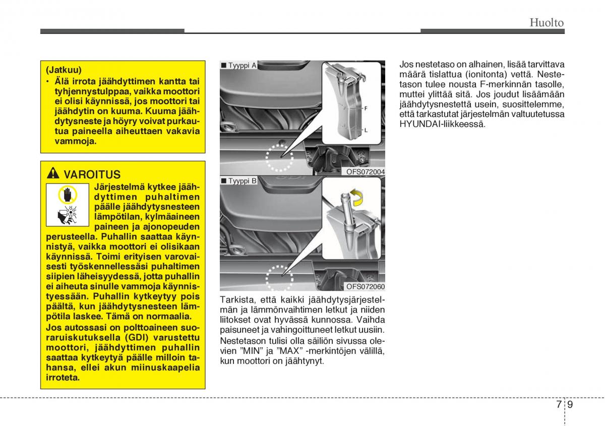 Hyundai Veloster omistajan kasikirja / page 247