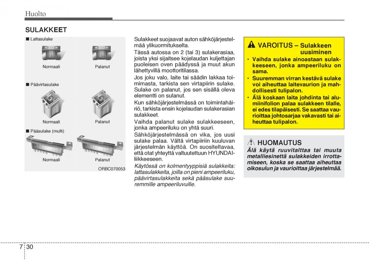 Hyundai Veloster omistajan kasikirja / page 268