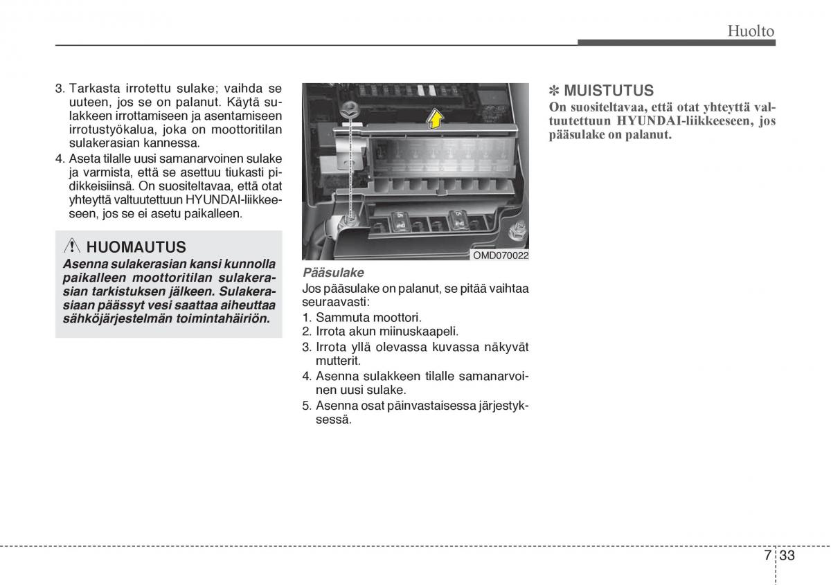 Hyundai Veloster omistajan kasikirja / page 271