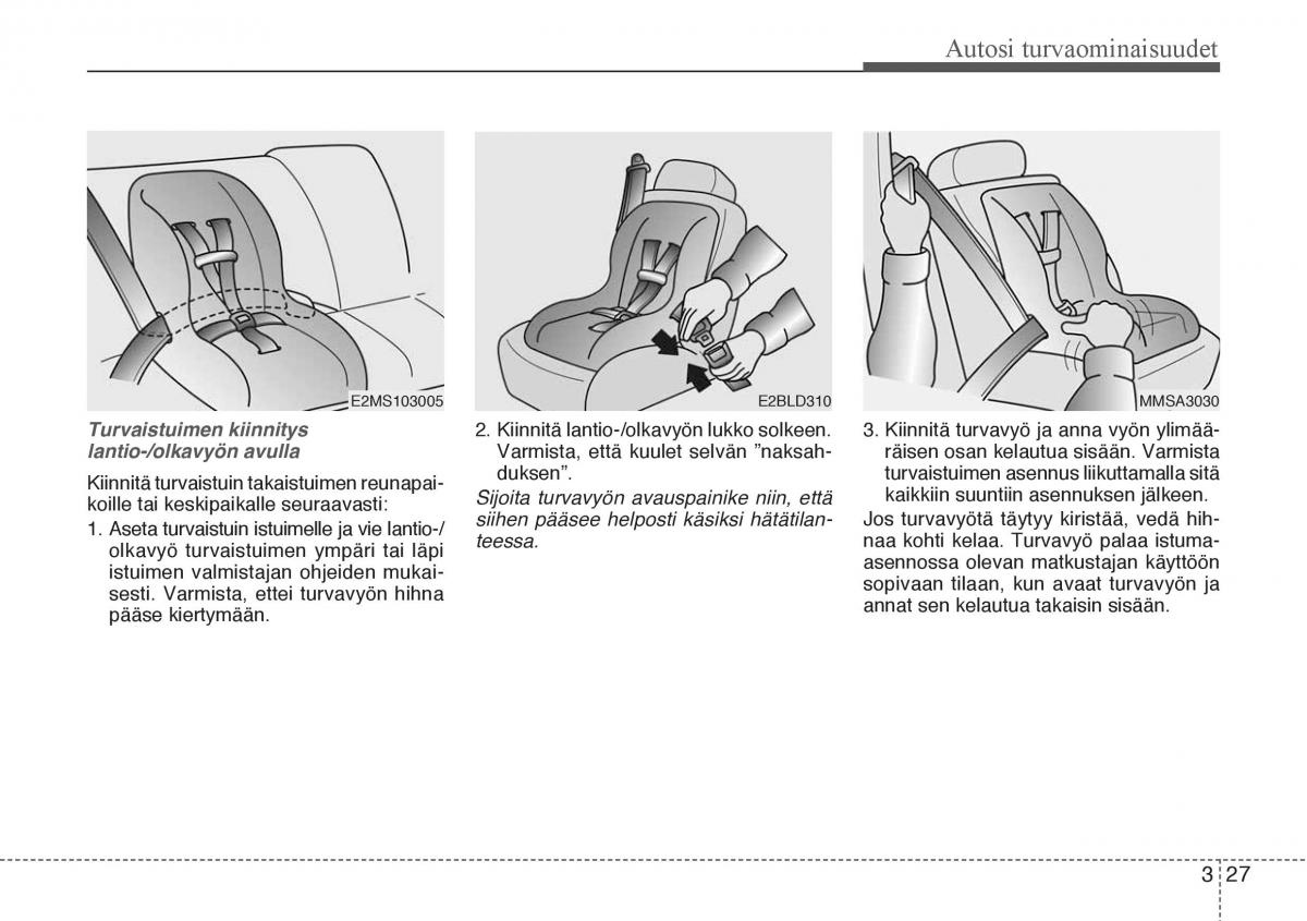 Hyundai Veloster omistajan kasikirja / page 43