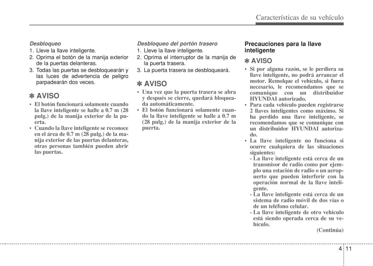 Hyundai i10 II 2 manual del propietario / page 87