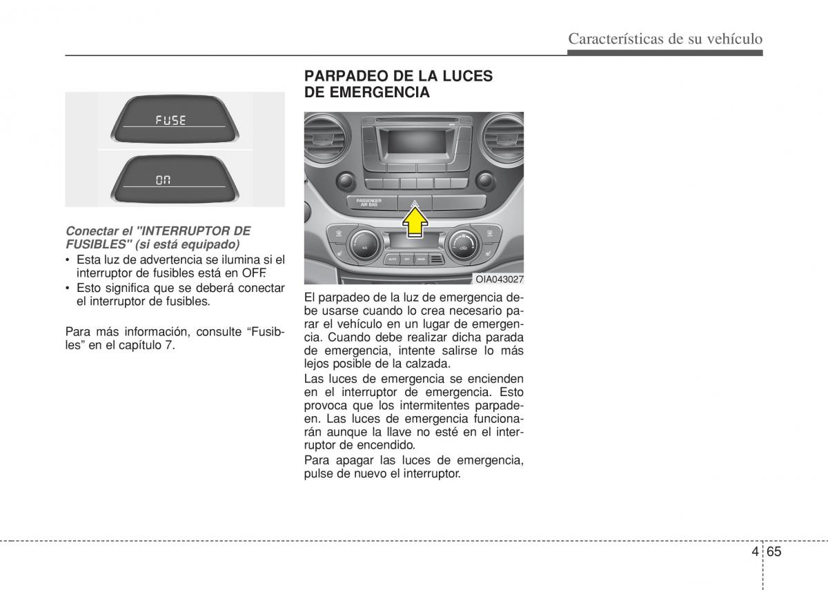 Hyundai i10 II 2 manual del propietario / page 141