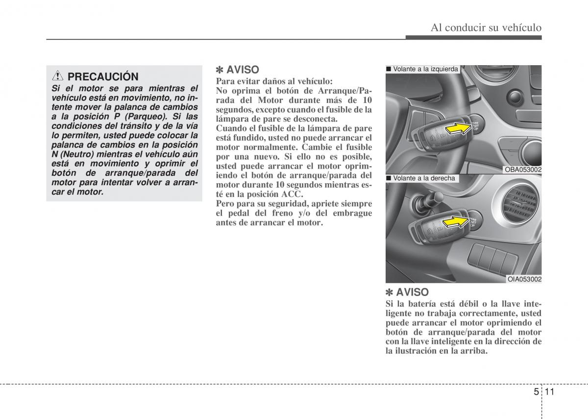 Hyundai i10 II 2 manual del propietario / page 249