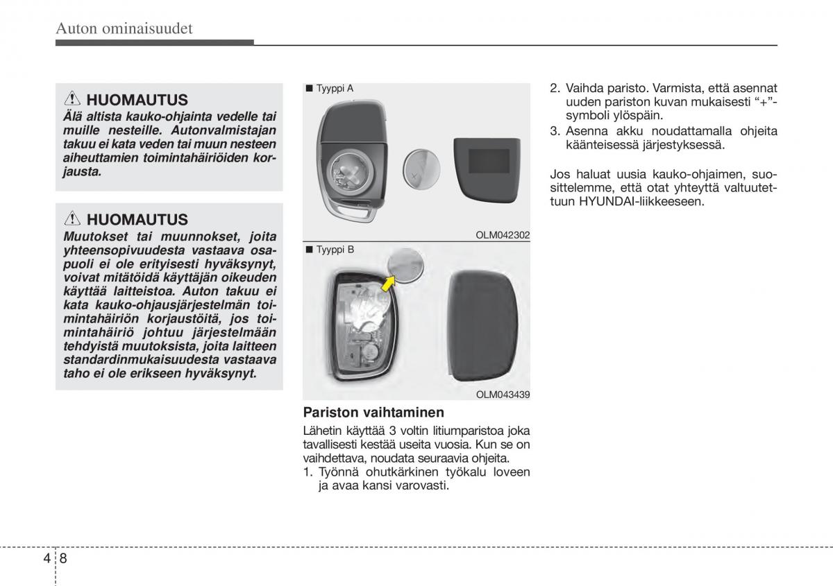 Hyundai i10 II 2 omistajan kasikirja / page 86