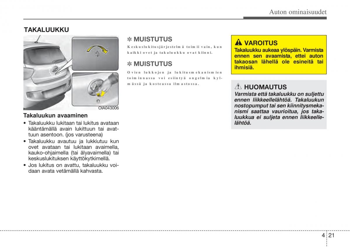 Hyundai i10 II 2 omistajan kasikirja / page 99